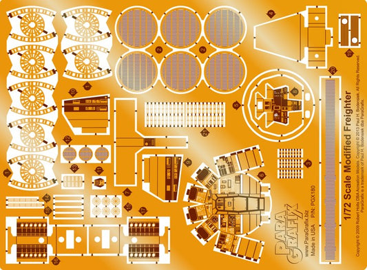 Millennium Falcon Photoetch Set (1/72 Scale)