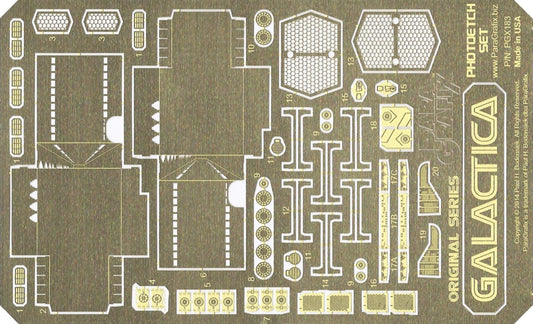Original Series Galactica (1978) Photoetch Set (1/4105 Scale)