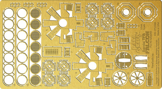 Bandai TFA Falcon Photoetch Set (1/144 Scale)