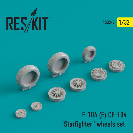 F-104 (E) CF-104 "Starfighter" Wheels Set