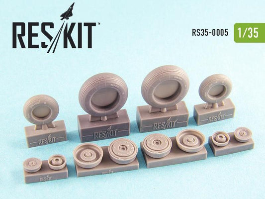 Mi-8 (Mi-17) Wheels Set
