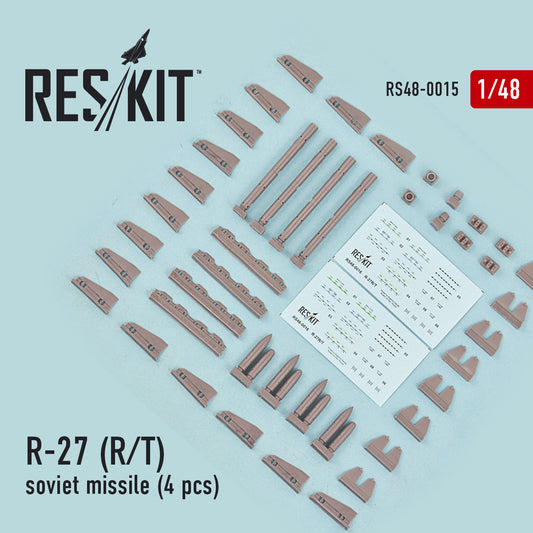 R-27 R/T soviet missile (4 pcs) (MiG-29, Su-27/30/33/34/35)
