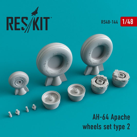 AH-64 Apache wheels set Type 2