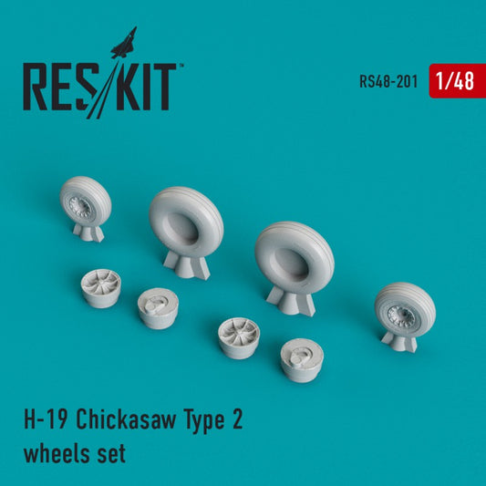 H-19 Chickasaw Type 2 wheels set