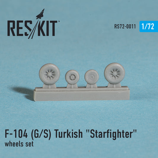 Lockheed F-104 (G/S) Turkish "Starfighter" Wheels Set