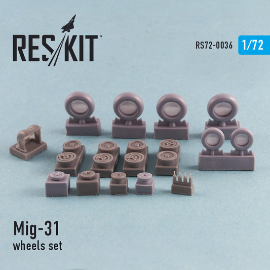 MiG-31 Wheels Set