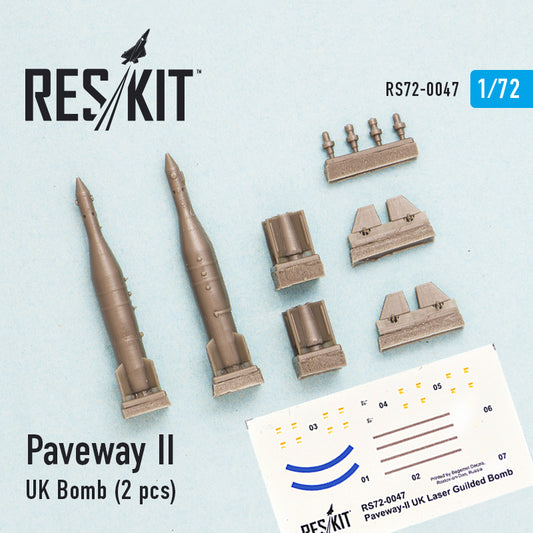 Paveway-II (UK) Bomb (2 pcs) (Tornado, Eurofighter,Buccaneer, Harrier)