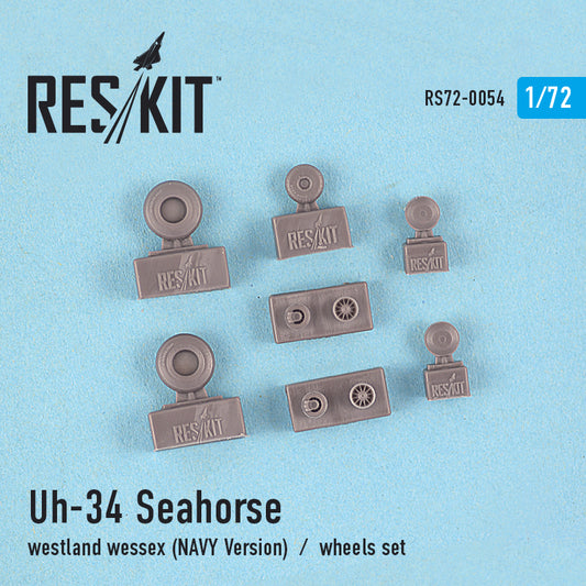 Uh-34 Seahorse / Westland Wessex (NAVY Version) Wheels Set