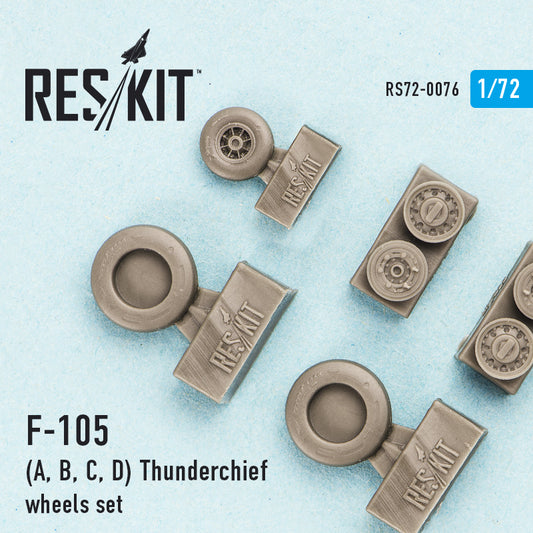 Republic F-105 (A, B, C, D) Thunderchief Wheels Set