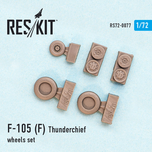 Republic F-105 (F) Thunderchief Wheels Set