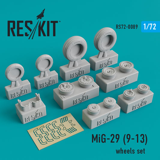 Mikoyan MiG-29 (9-13) Wheels Set