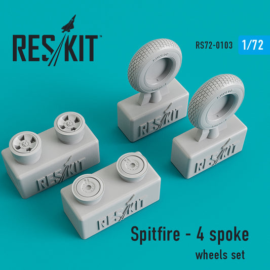 Spitfire - 4 spoke Wheels Set