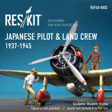 Japanese Pilot & Land Crew 1937-1945