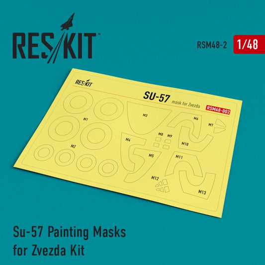 Su-57 Painting Masks (for Zvezda)