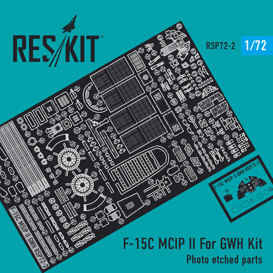 F-15C MCIP ll For GWH Kit (Photo etched parts 1/72)