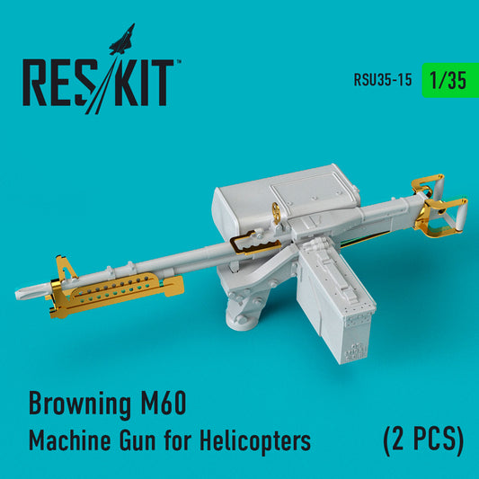 M60 Machine Guns for Helicopters (2 pcs) (1/35)