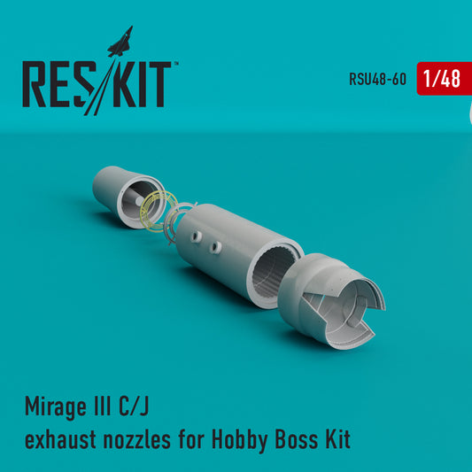 Ακροφύσια εξάτμισης Mirage III C/J (για Hobby Boss)