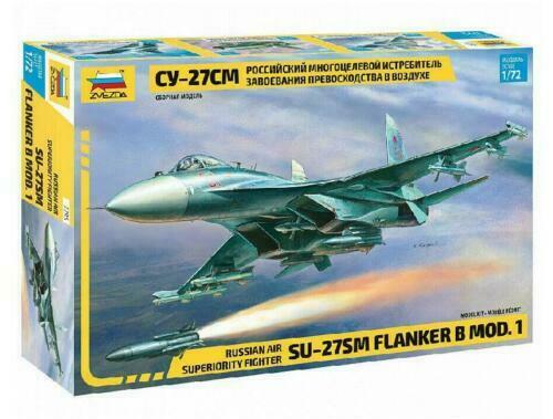 Russian Air Superiority Fighter Su-27SM (1/72)
