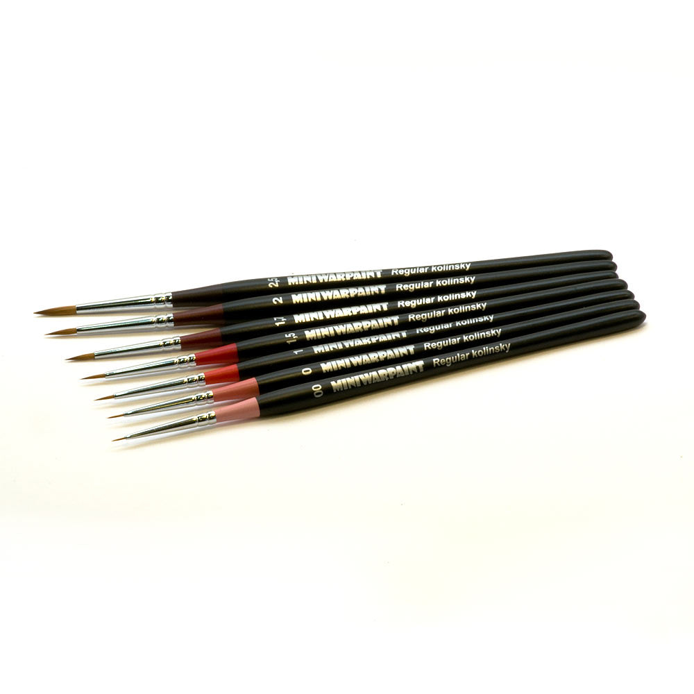 High quality kolinsky brush №1,5 series Regular HOBBYColours