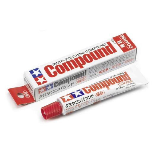 Tamiya Polishing Compound - Coarse (22ml)