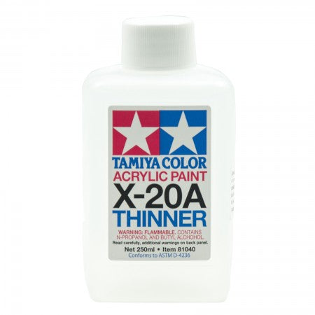 Tamiya Acrylic Thinner X-20A - 250ml