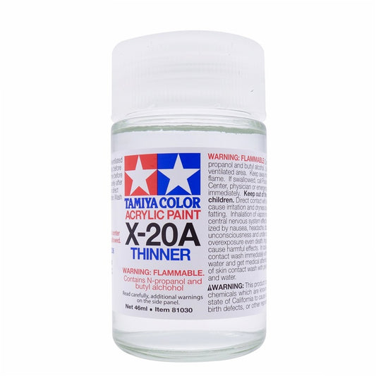 Tamiya Acrylic Thinner X-20A - 46ml