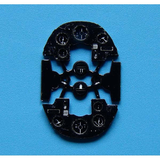 Tiger Moth (Black) Instrument Panel