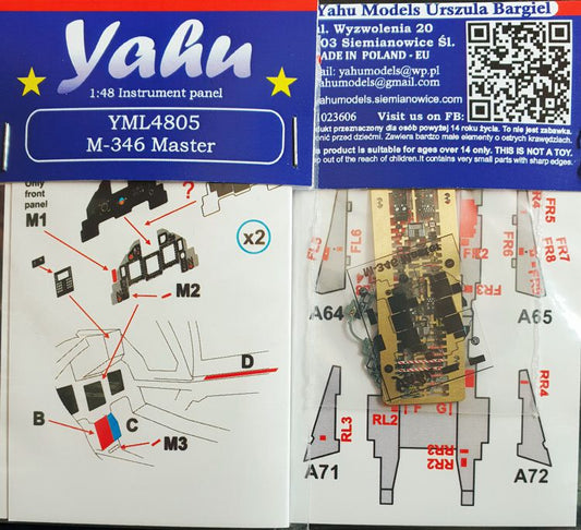 M-346 Master Instrument Panel Set