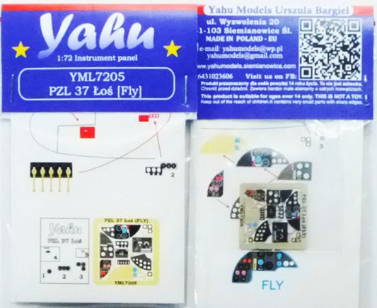 PZL 37 Instrument Panel Set