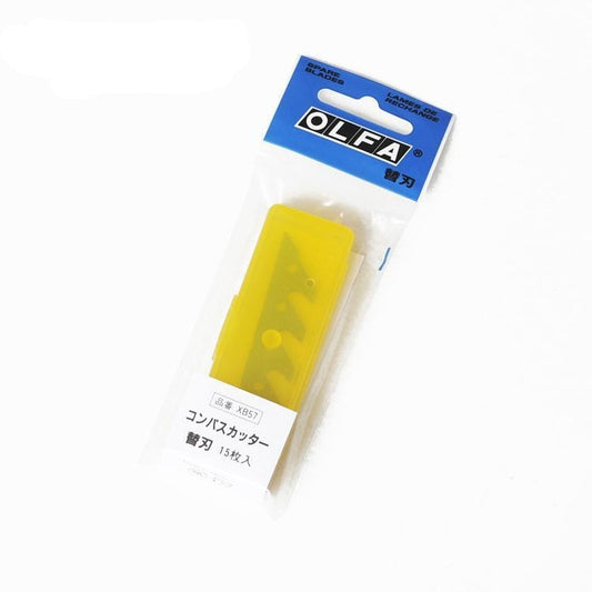 OLFA Hand Compass Cutter Spare Blades (15-pack)