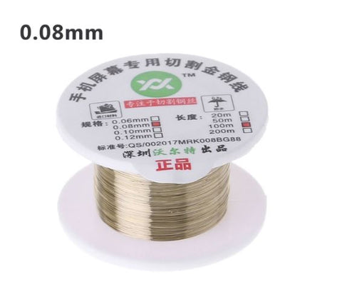 Alloy Wire 0.08mm - 100m length