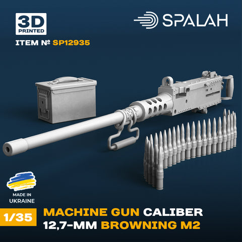 Scale model "12.7 mm Browning M2 machine gun" 1/35