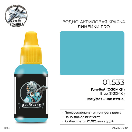 Μπλε Su-30MKI (18ml)