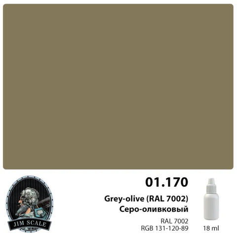 Grey-olive (RAL 7002) 18ml