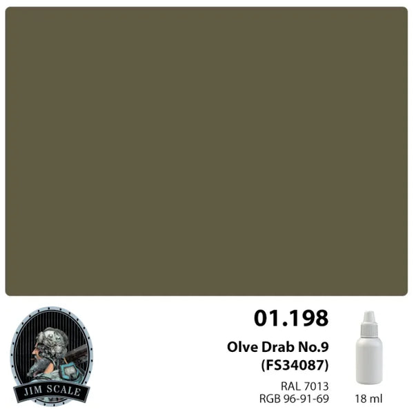 Olive Drab No.9 (FS 34087) 18ml