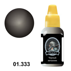 Black metallic 18ml