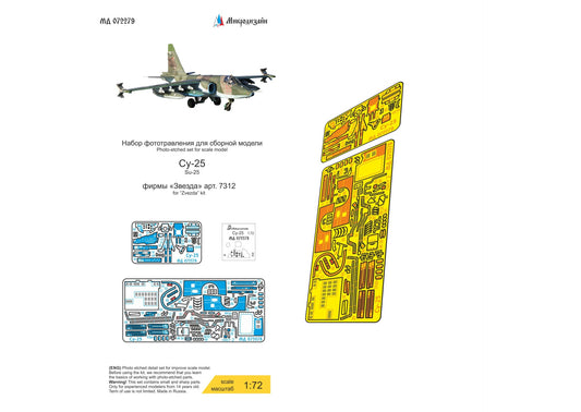 Su-25 Extrior (Zvezda) 1/72