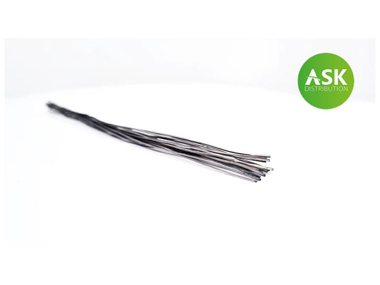 Lead Wire - Halfround 0,8 x 0,55 x 140 mm (16 pcs)