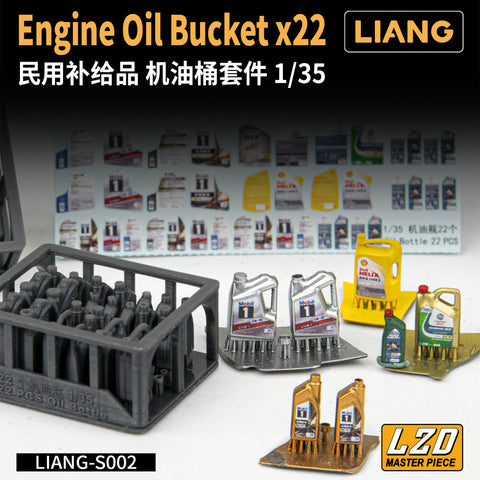 Engine Oil Bucket x22 pcs (1/35)