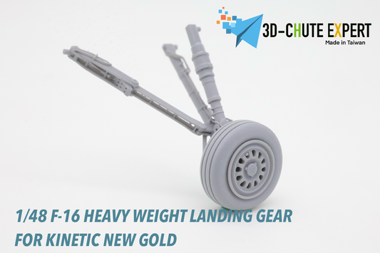 F-16C/D Heavy weight landing gear for Kinetic New Gold 1/48