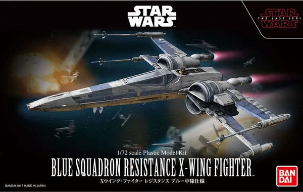 Blue Squadron Resistance T-70 X-wing Fighter (1/72)