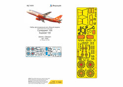 Superjet-100 (Zvezda) 1/144