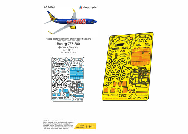 Boeing 737-800 (Zvezda) 1/144