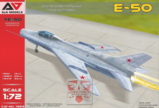 Ye-50 experimental interceptor with rocket engine