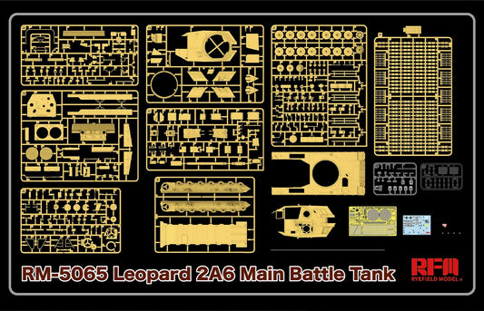 Leopard 2A6 Main Battle Tank (1/35)