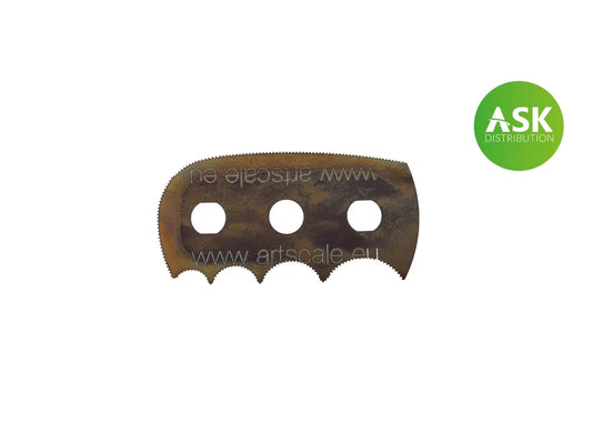 ASK Razor Saw Octopus - ultra smooth diff. radius teeth 1 pc.