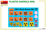 Plastic Barrels 200L (1/24)