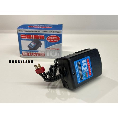 IQ801 CHARGER NIMH 1A 4-8 CELLS (T-PLUG)