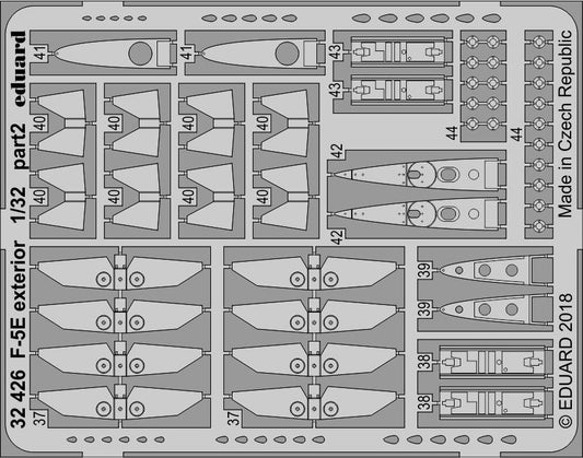 F-5E exterior 1/32 (KITTY HAWK)