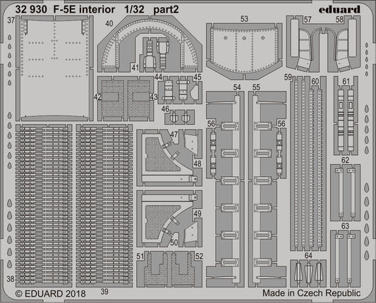 F-5E interior 1/32 (KITTY HAWK)